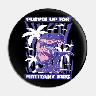 Purple up for Military Kids Pin