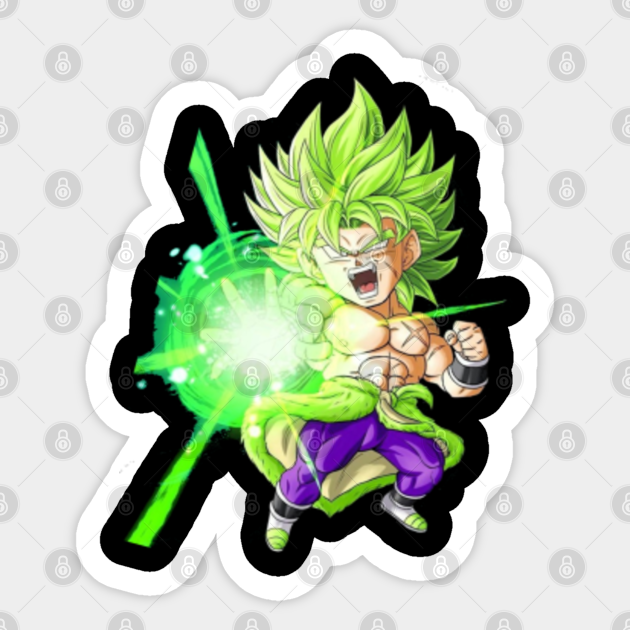 Broly Canon Chibi Broly Sticker Teepublic Broly movie reviews & metacritic score: broly canon chibi