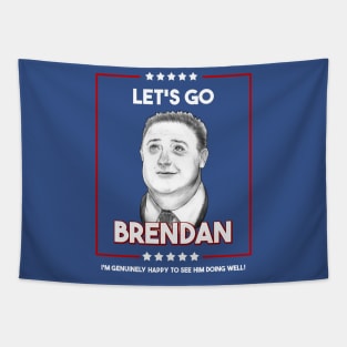 Let's Go Brendan! Tapestry