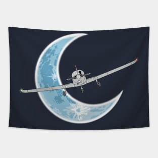 Piper Warrior Moon Tapestry