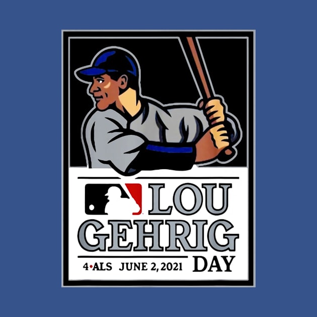 Lou Gehrig 4 Merch Legend by jenira