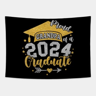 Grandpa Senior 2024 Proud Grandpa  of a Class of 2024 Graduate Grandpa Tapestry