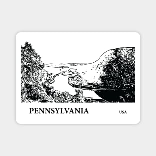 Pennsylvania USA Magnet