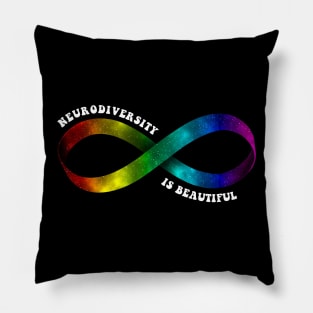 Neurodiversity Is Beautiful Pillow