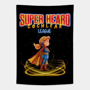 Super Hearo, Cochlear League | Cochlear Implant | Deaf Tapestry