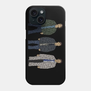 Supernatural Trio Geo - Sam, Dean, Cas Phone Case