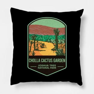 Cholla Cactus Garden Joshua Tree National Park Pillow