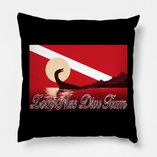 Loch Ness Dive Team Pillow