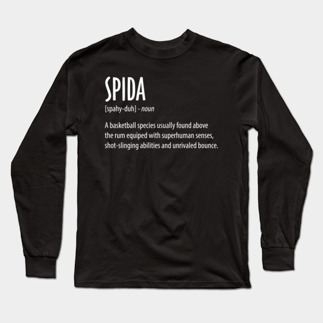 spida definition shirt