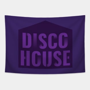 Disco House Tapestry