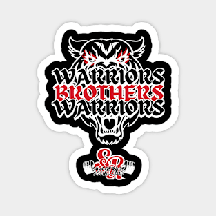 Warrior Brotherhood Tiger Magnet