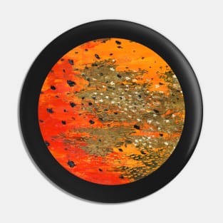 Sunset sea (circle I/II) Pin