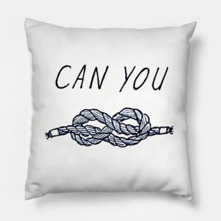 Can You Knot? Pillow