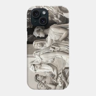 It Was the Custom Then to Bring Away the Bride From Home by Will Hicock Low Phone Case