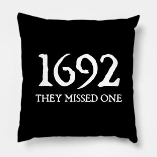 1692 They Missed One Pillow