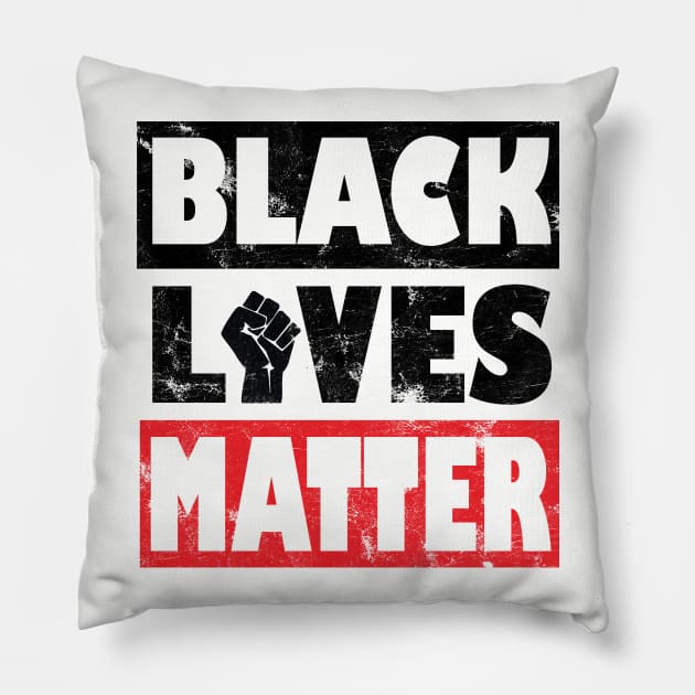 Black Lives Matter black power Pillow by Gaming champion