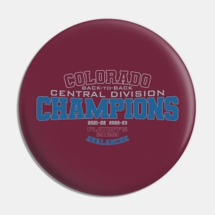 Central Division Champs Pin