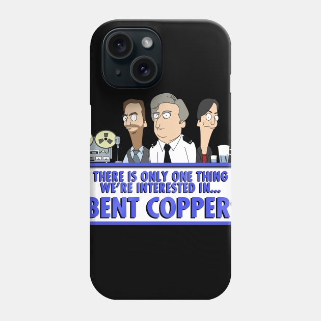 Line Of Duty Bent Coppers Phone Case by NerdShizzle