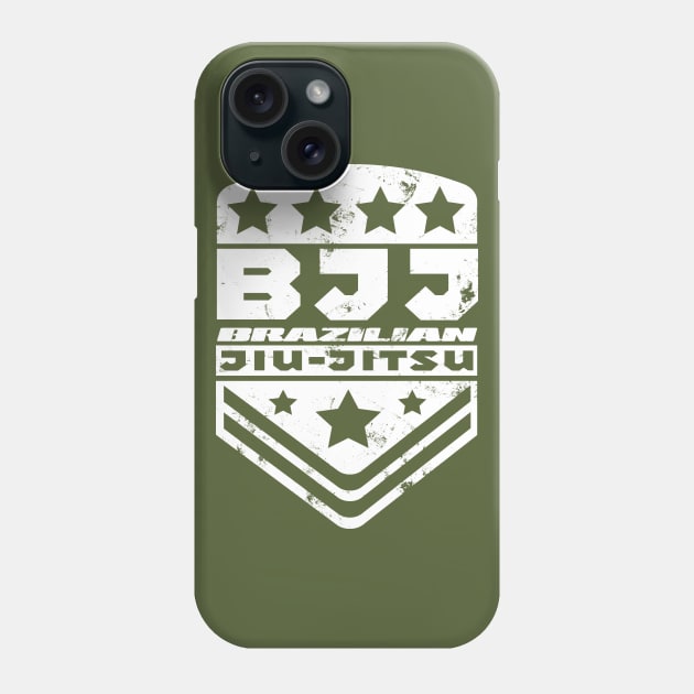 BJJ Logo Badge Phone Case by Black Tee Inc