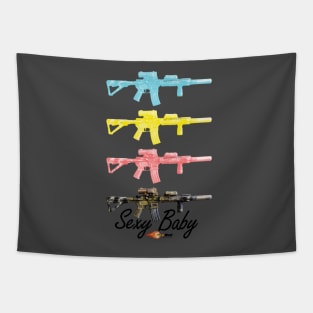 Tacticool Sexy Baby M4 Tapestry