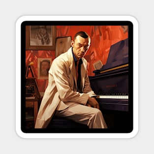 Sergei Rachmaninoff Magnet