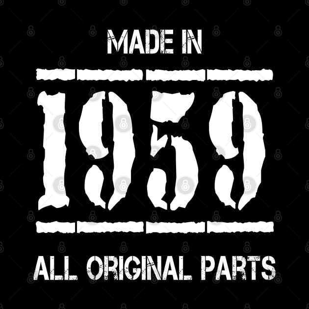 Made In 1959 All Original Parts by Javacustoms