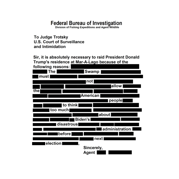 Redacted FBI Request: Read Between The Lines by Limb Store