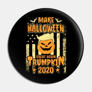 Halloween Trumpkin Funny T-Shirt, Funny Halloween costume Pin