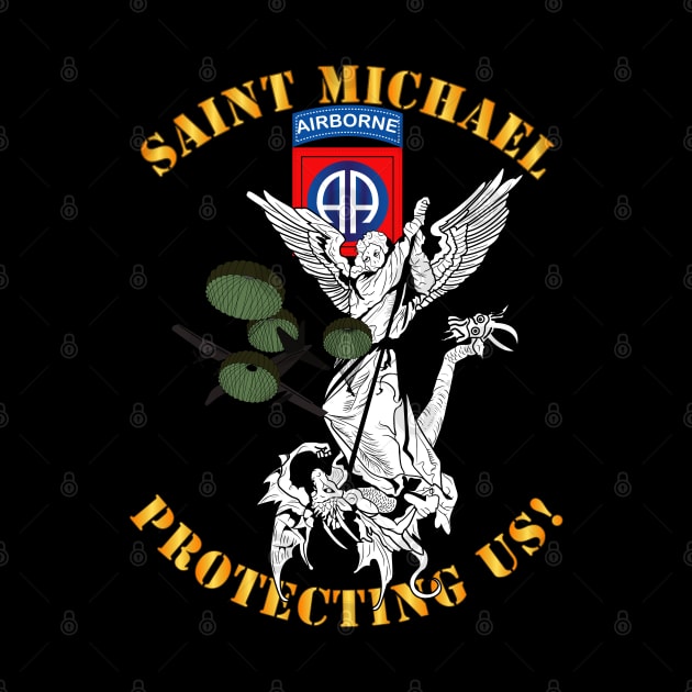 82nd Airborne Div - Saint Michael - Protecting Us by twix123844