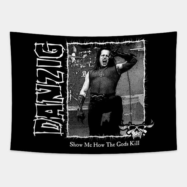 Danzig - Show Me Tapestry by WithinSanityClothing