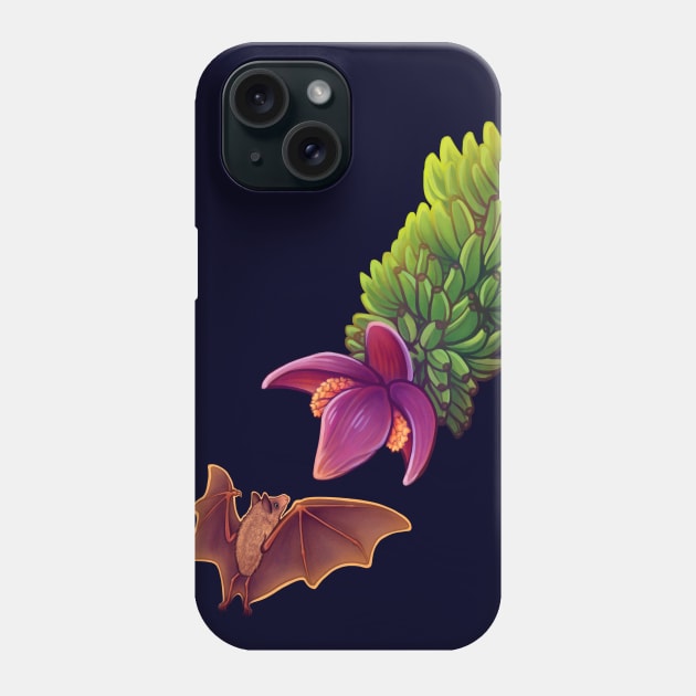 Fruit Bat 3 Phone Case by DoomedDreamer