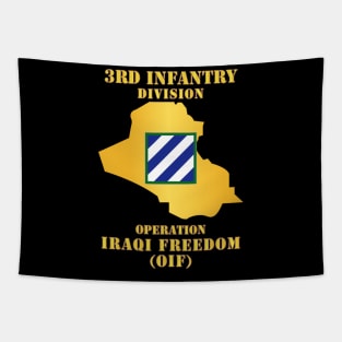 3rd Infantry Division - OIF w Map Tapestry