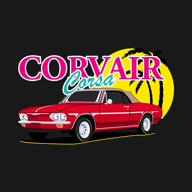 Corvair Corsa Classic American by masjestudio