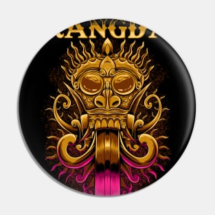 Golden Rangda Pin