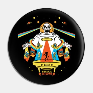 Intergalactic Get Down Pin