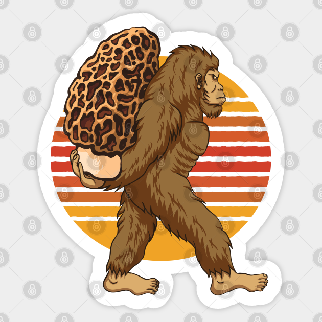 Funny Mushroom Hunter Cartoon - Mushroom Hunting - Sticker | TeePublic Funny Mushroom Hunter Cartoon - Mushroom Hunting - Sticker | TeePublic