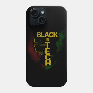 Black in Tech Phone Case