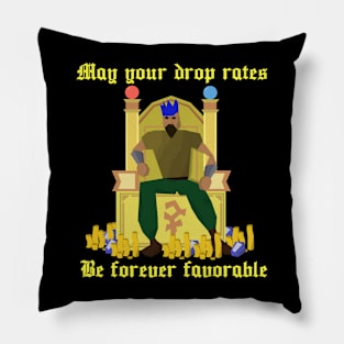 Old School Runescape Drop Rates Pillow