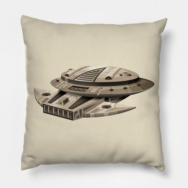 Unidentified Flying Object Pillow by ahmad211