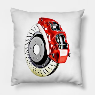 Brake Disc Cartoon Pillow