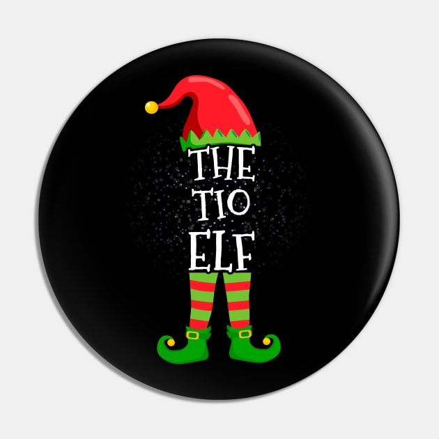 tio Elf Family Matching Christmas Group Funny Gift Pin by silvercoin