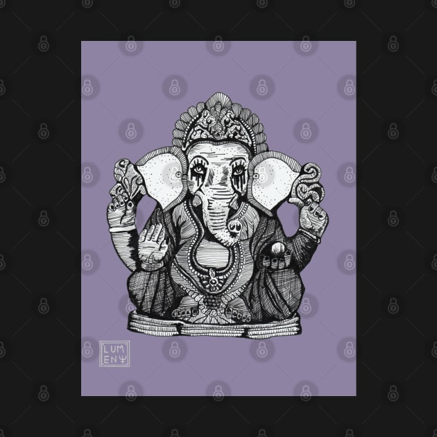 GANESH ELEPHANT GOD by Shall1983