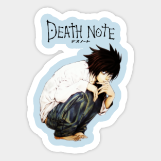 Death Note Characters Stickers Teepublic