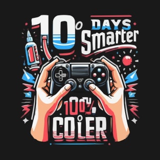 100 days of school 100 days smarter 100 % cooler T-Shirt