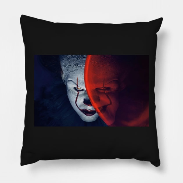 horror Pillow by likbatonboot