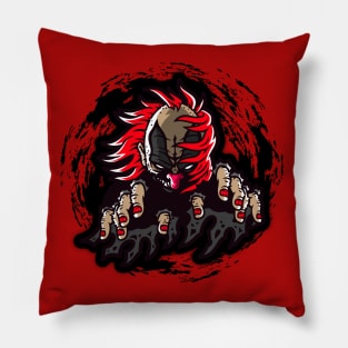 CREEPY CLOWN DARK HORROR Pillow