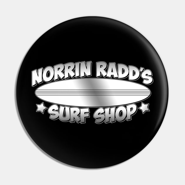 Norrin Radd's Surf Shop Pin by GorillaMask