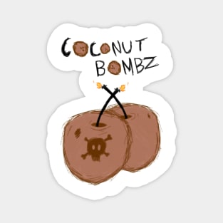 Coconut Bombz Magnet