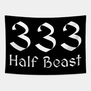 333 Half Beast Tapestry