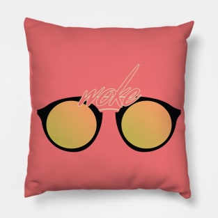 Woke Sunglasses Pillow